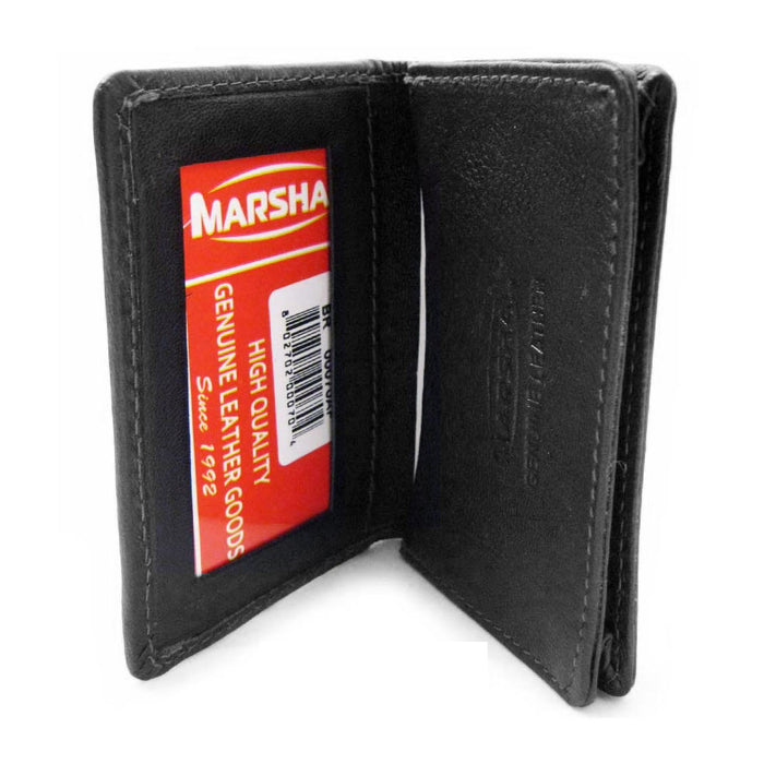 RFID Wallet Card Holder Id Credit Blocking Leather Money New Mens Genuine Black