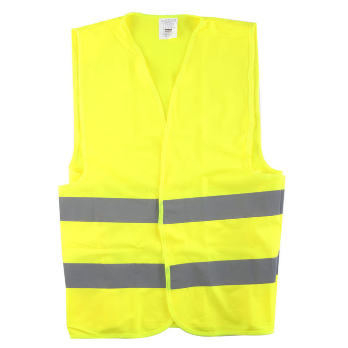 New Construction Traffic Safety Vest Mesh School Hunting Orange Yellow One Size