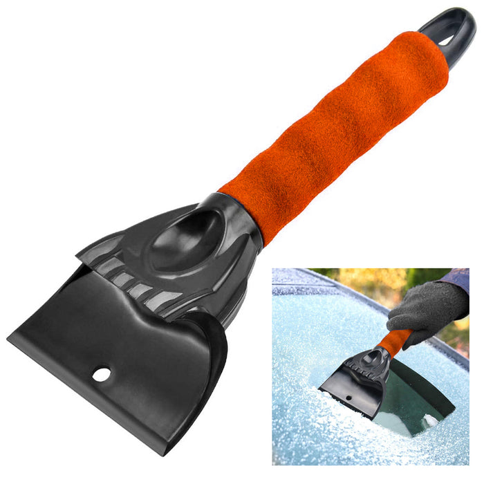 1 Pc Car Window Snow Ice Scraper Windshield Foam Handle Heavy Duty Frost Remover