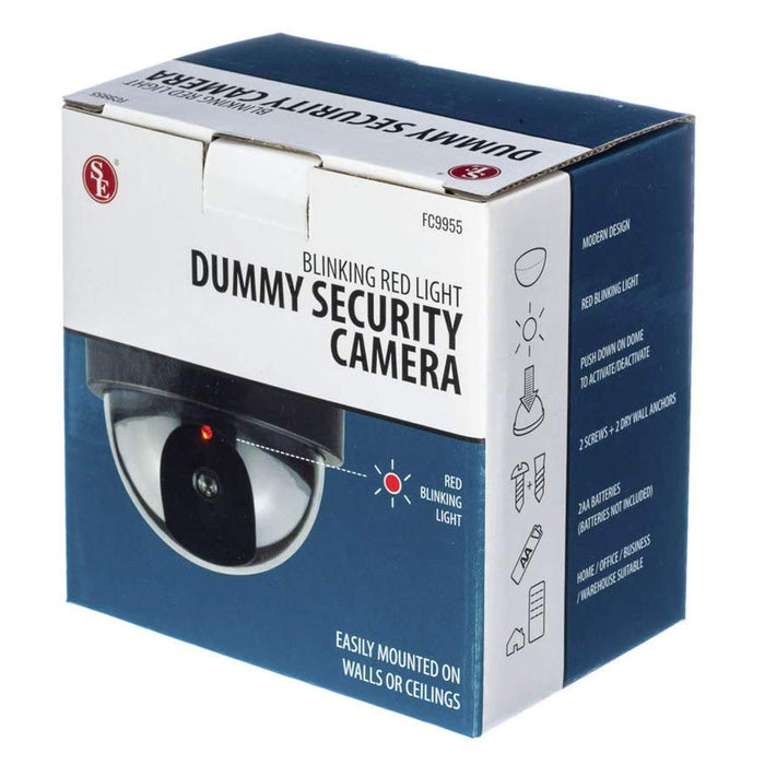 Fake Dome Dummy Fake Surveillance Security Camera Motion Blink Flashing Light !