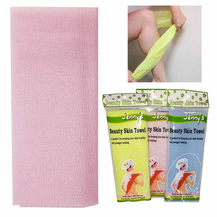 1 Korean Exfoliating Washcloth Body Scrubber Towel Wash Cloth Beauty Bath Shower