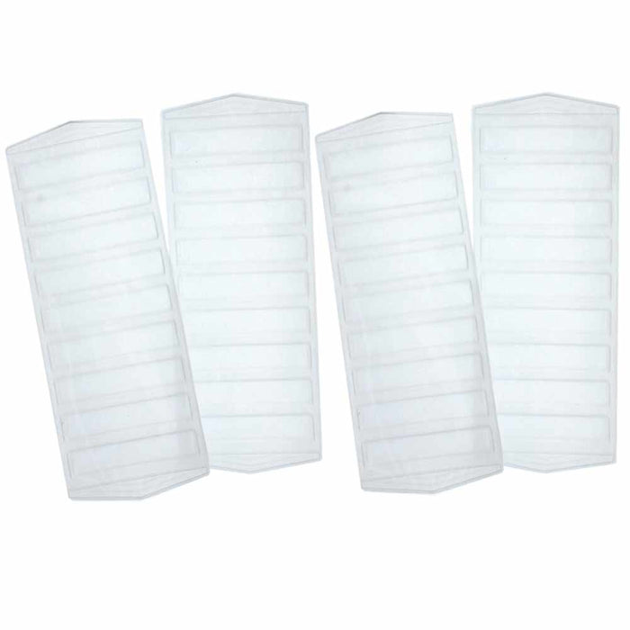 4 Pc Plastic Ice Cube Stick Tray Water Sport Bottle Drink Candy Soap Mold