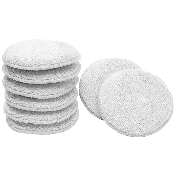 12 Pc New Car Waxing Polish Soft Sponge Wax Applicator Cleaning Detailing Pads