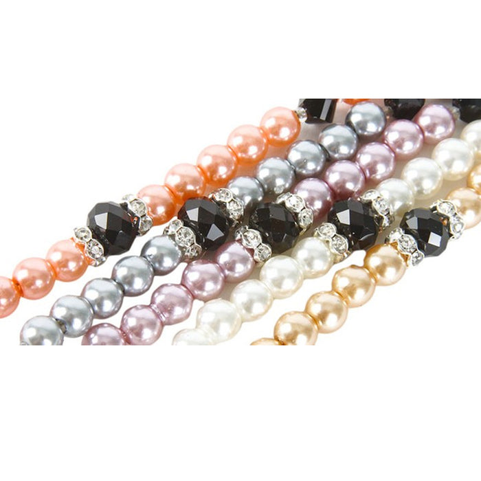 1 Pc Pearl Beaded Eyeglass Cord Reading Glasses Eyewear Spectacles Chain Holder