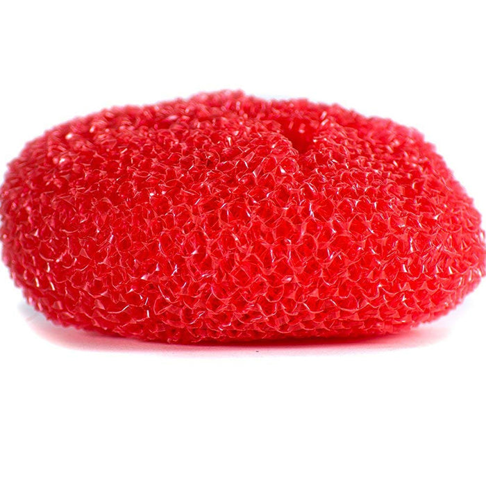 20 Round Sponge Scouring Wash Pads Kitchen Dishes Cleaner Scour Scrub Cleaning