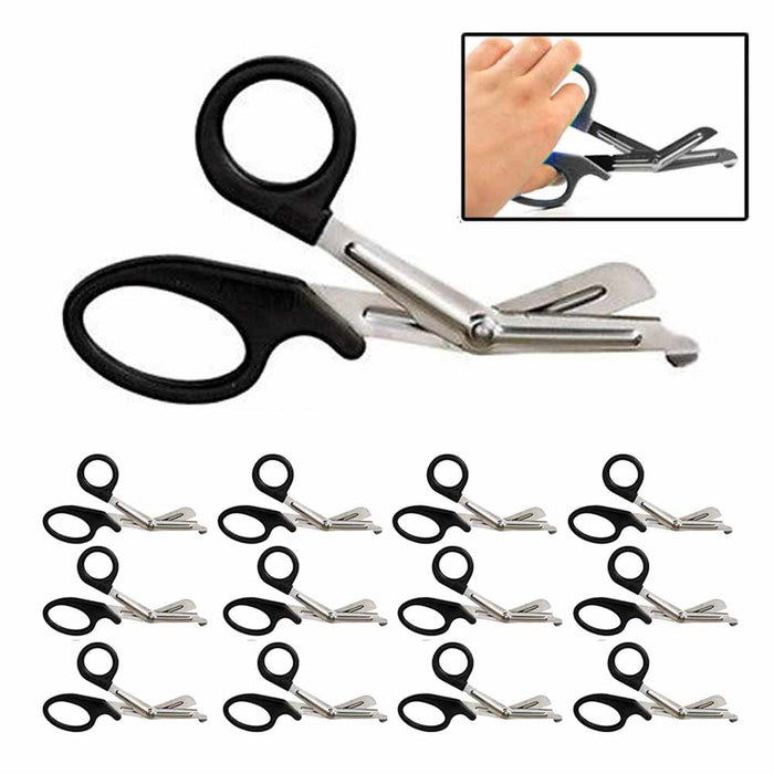 12 Pc EMT Shear Scissors Bandage Paramedic EMS Medical Supplies 7.5" Paramedic