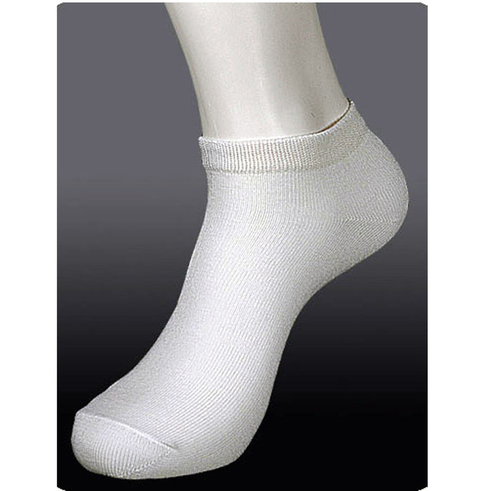 New 6 Pairs White Ankle Quarter Crew Mens Womens Sport Socks Low Cut Size 10-13