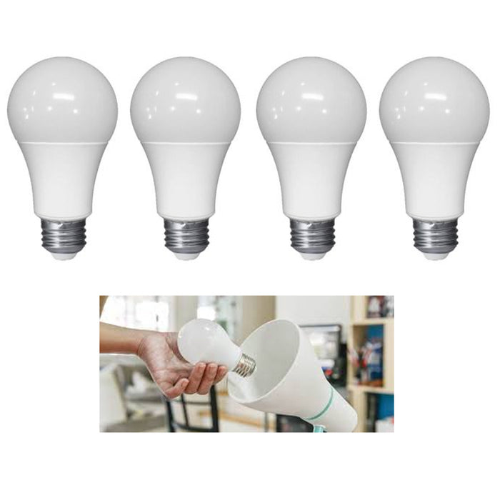 4 Pc 5 Watt Energy Light Bulb Daylight LED 400 Lumens 40 W Output Replacement