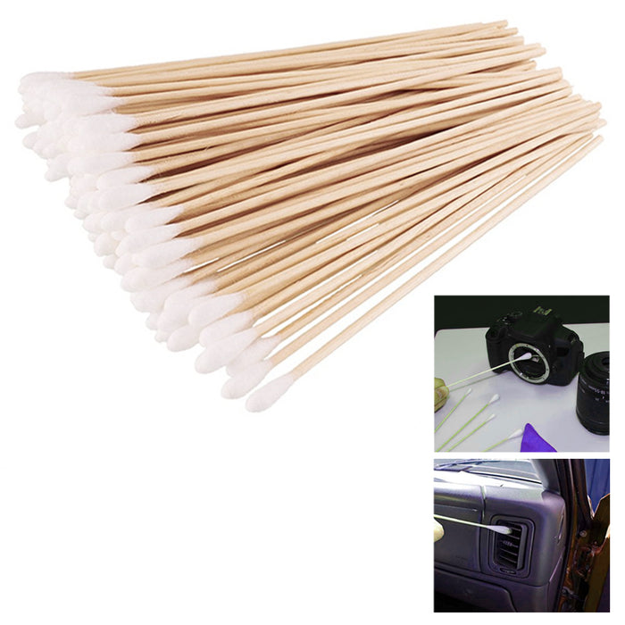 325 PC Industrial Large Cotton Swab Set Tips Assortment Detailing Cleaning Q Gun