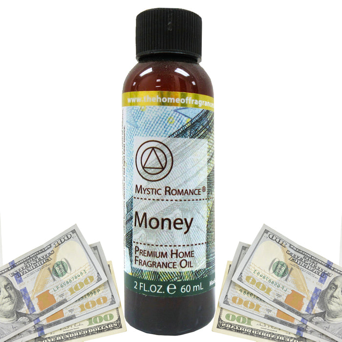 Money Fragrance Oil Aroma Therapy Scent Spa Home Air Diffuser Burner 60ML (2 oz)