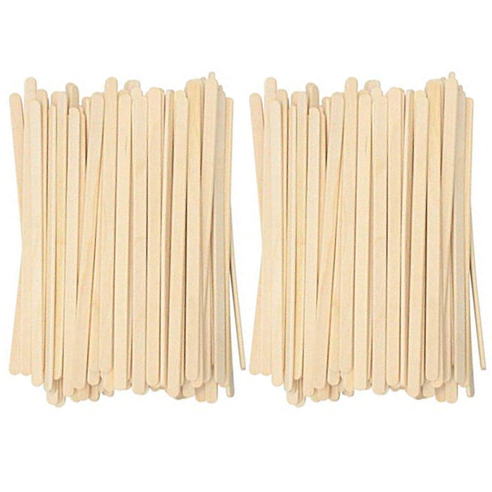 2000 Coffee Stirrers Wooden Crafts Sticks Cocktail Mixer Drink Swizzle Mix Bar