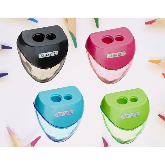 96 Pencil Sharpeners Double Hole Cutter School Art Kids Office Home Wholesale US