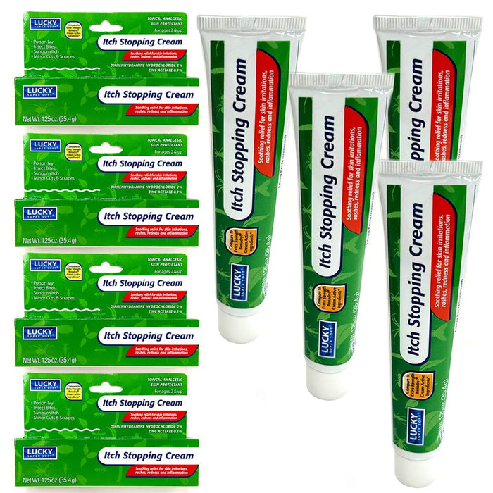 4 Packs Extra Strength Stop Itching Cream Anti-Itch Ointment Rashes Bites 1.25oz