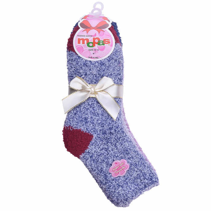 Fuzzy Socks for Women Cozy Soft Warm Socks Casual Home Sleep Comfy Socks 3 Pack