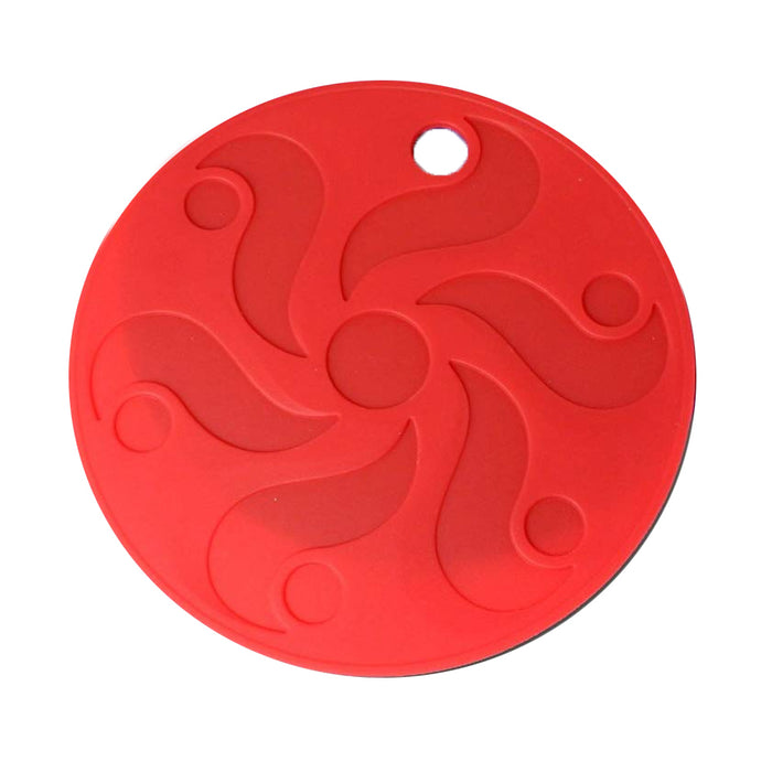 3pc Silicone Pot Holder Pad Trivet Heat Resistant Non-Slip Circle Mats Placemats