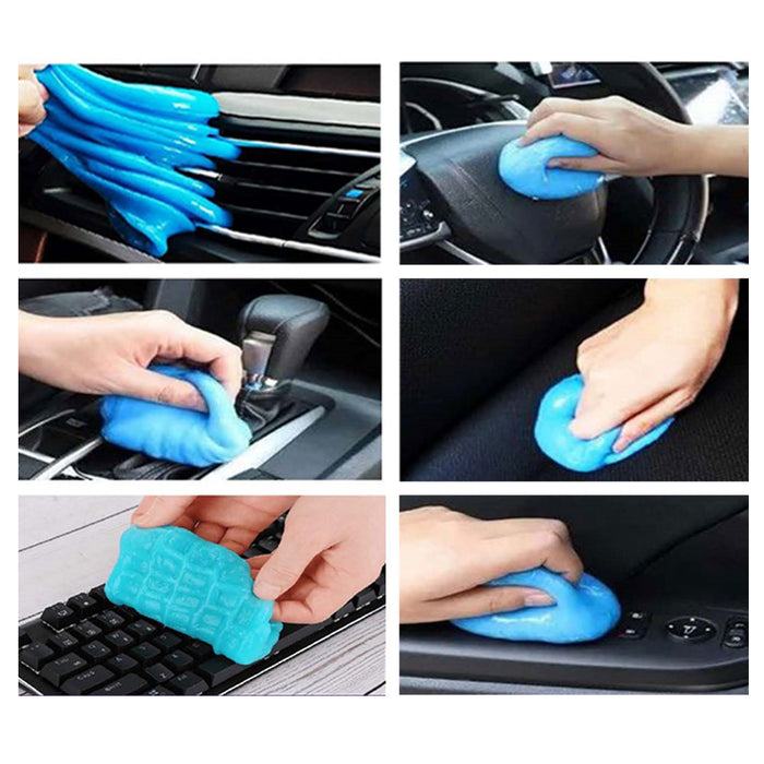 2 Pk Car Cleaning Gel Interior Detailing Auto Putty Dust Crevice Cleaner Slime