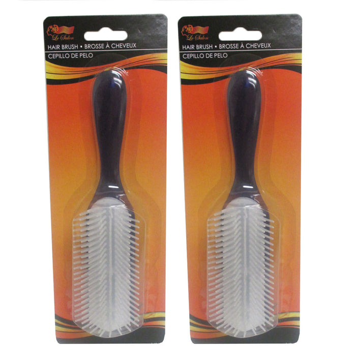 Set 2 Paddle Detangler Brush Women Men Kids Hairbrush Comb Gift Idea Salon Home