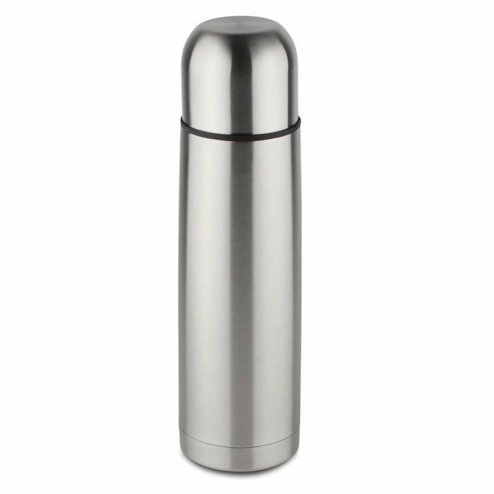 2 Large Insulated Thermo Vacuum Flask Coffee Mug Water Bottle Stainless 1000ml