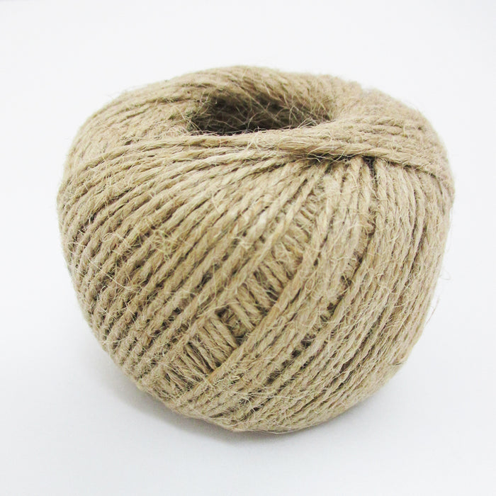 350' Feet JUTE TWINE 100% NATURAL 2-Ply Twisted ROPE Bird Parrot Toy Craft Parts