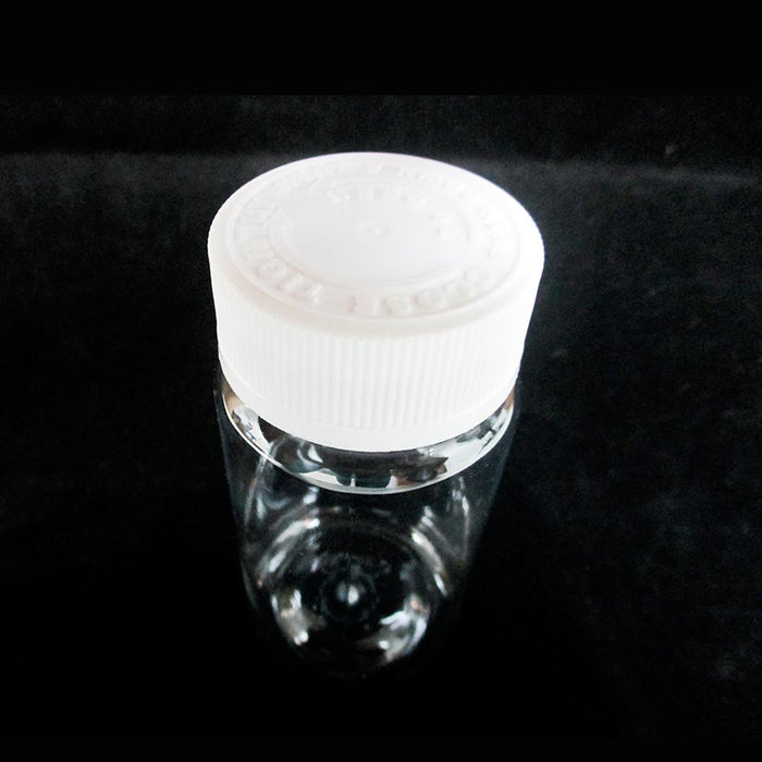 10 Empty Plastic Pill Bottles Medicine Container Vitamin Capsule Drug Holder Cl