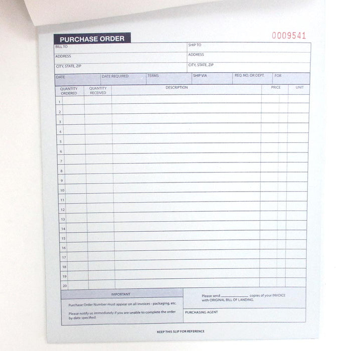 10 Pc Large Sales Order Books Carbonless Purchase Receipt Records 2-Part 30 Sets