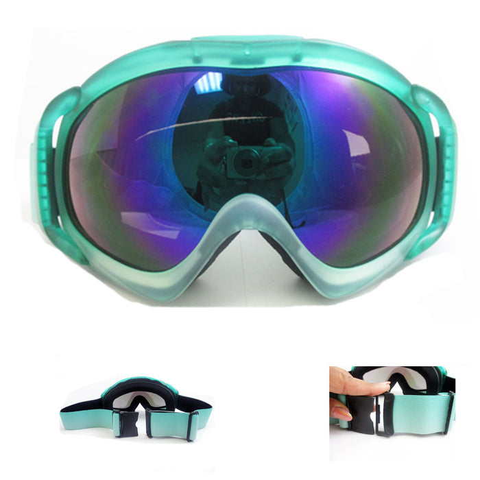 1 Pair Ski Snowboard Snow Goggles Lens 100% UV Protection Anti-Fog Winter Sports