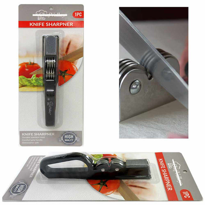 1 Knife Sharpener Knives Scissors Blade Sharpening Tool Handheld Kitchen Hunting