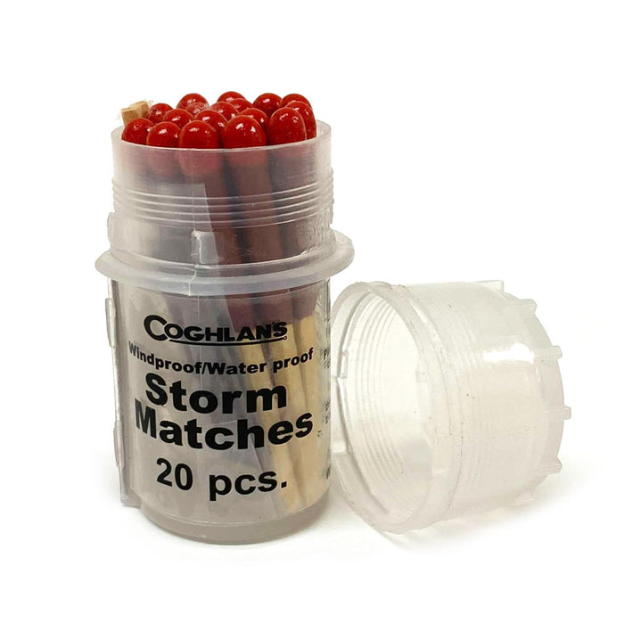 20 Pcs Storm Matches Waterproof Stormproof Coghlans Windproof Survival Emergency