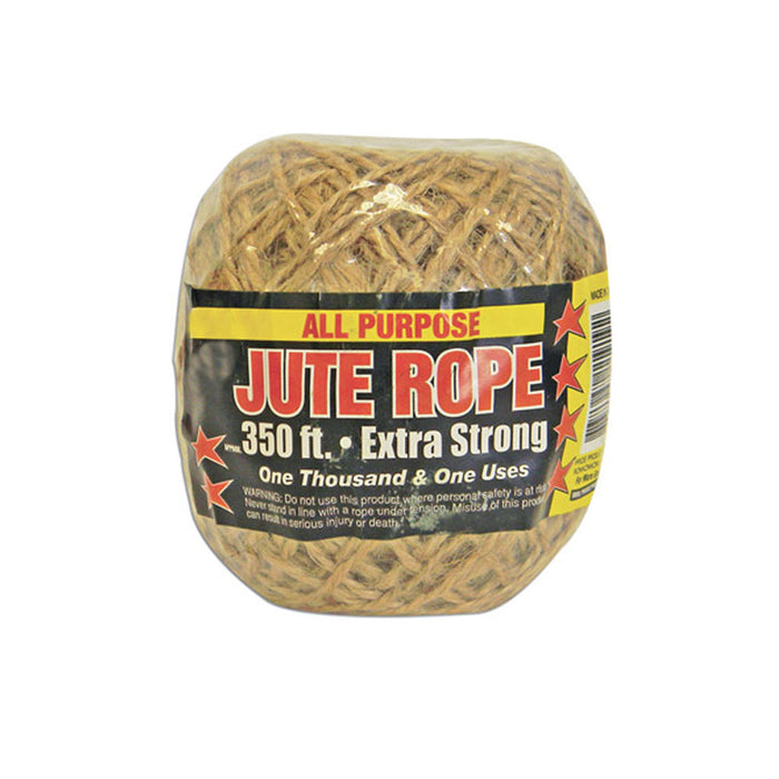 350' Feet JUTE TWINE 100% NATURAL 2-Ply Twisted ROPE Bird Parrot Toy Craft Parts