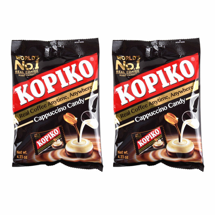 2 Bags Kopiko Real Coffee Candy Cappuccino Hard Candies Rich Creamy Fl —  AllTopBargains
