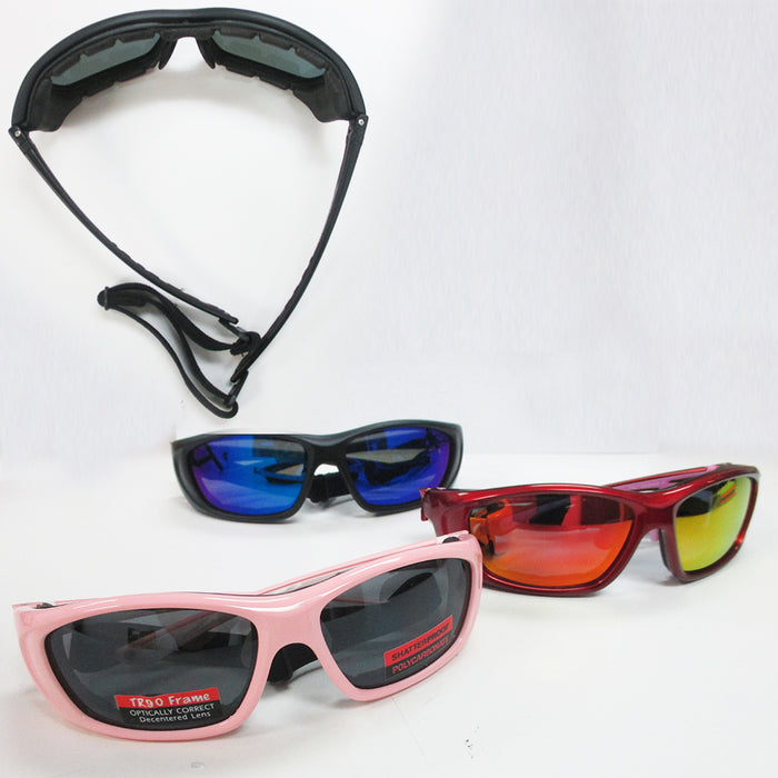 1 Pair Chopper Padded Wind Resistant Sport Sunglasses Motorcycle Rinding Glasses