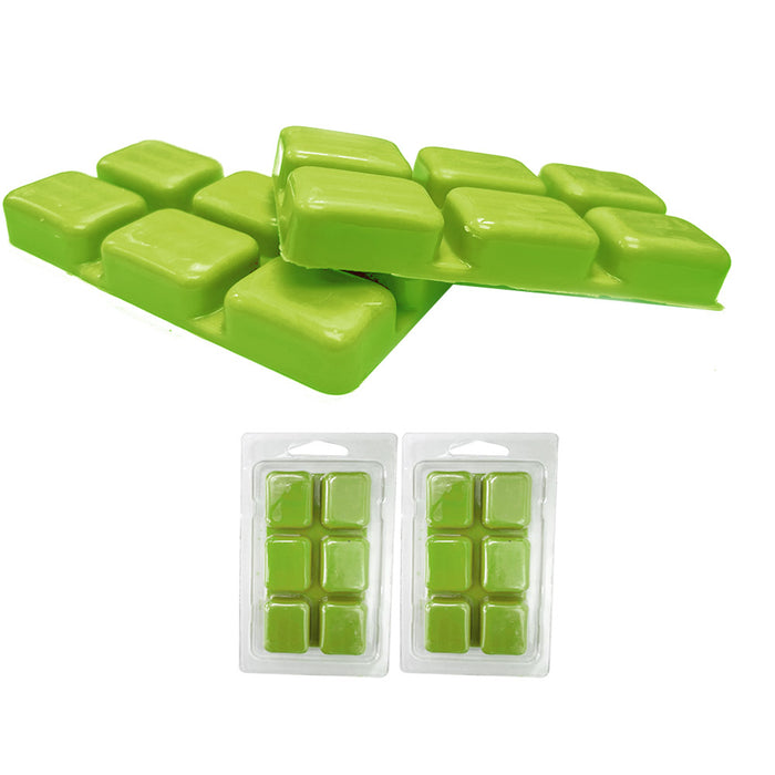 2Pk Bamboo Lucky Wax Melt Cube Candle Warmer Fragrance 2.5oz Aroma Therapy Scent