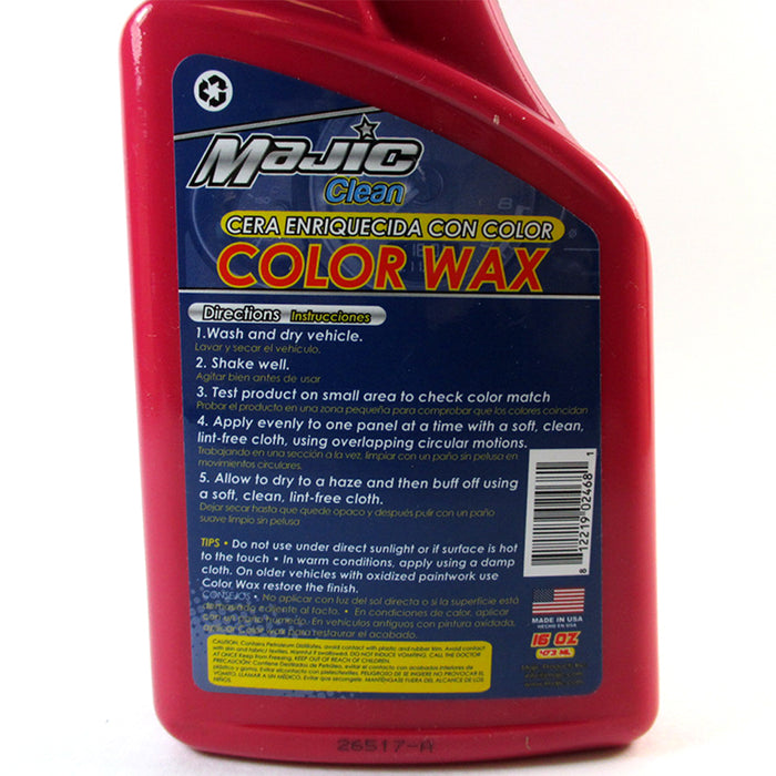 4 Bottle Majic Red Car Polish Scratch Paint Care Body Compound Polishing Auto