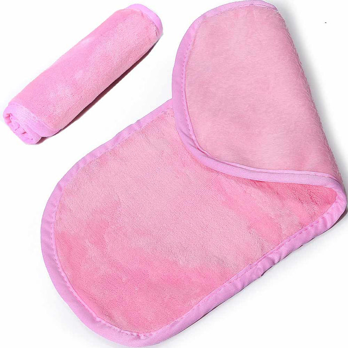 2 Pack Makeup Remover Cloths Makeup Removal Face Cleansing Reusable Pads Clean