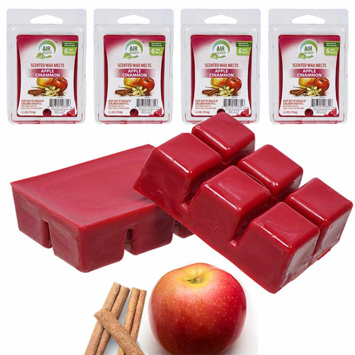 2 Pk Cube Apple Cinnamon Wax Melts Candle Warmers Fragrance 2.5oz Arom —  AllTopBargains