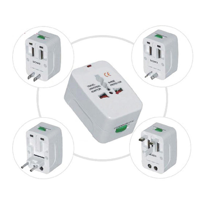 Universal World Travel Adapter Converter Wall Charger US UK AU EU Power Plug New