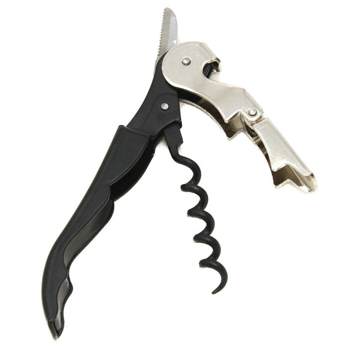 Waiters Metal Corkscrew Professional All-in-one Wine Bottle Opener Foil Cutter