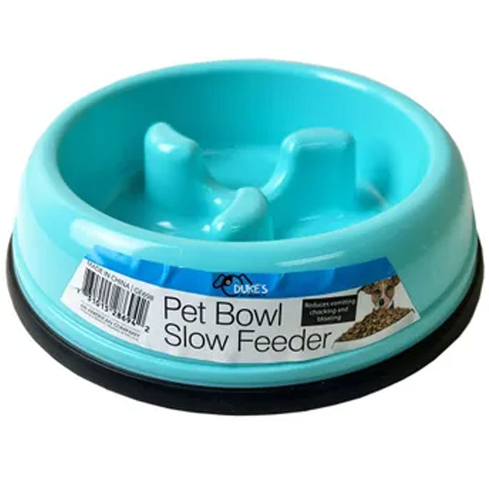 1 Slow Feeder Dog Bowl Anti Bloat No Gulp Puppy Pet Cat Interactive Feeding Bowl