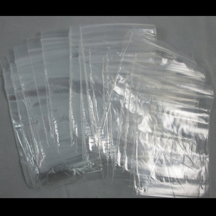 500 Baggies W 2"X3" H Small Reclosable Seal Clear Plastic Poly Bag 2.5ml