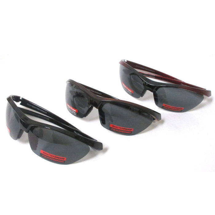 3 Pc Professional Cycling Glasses Shatterproof Sunglasses Casual Sports Outdoor