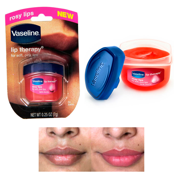 Vaseline Lip Therapy Rosy Lips, 0.25 oz