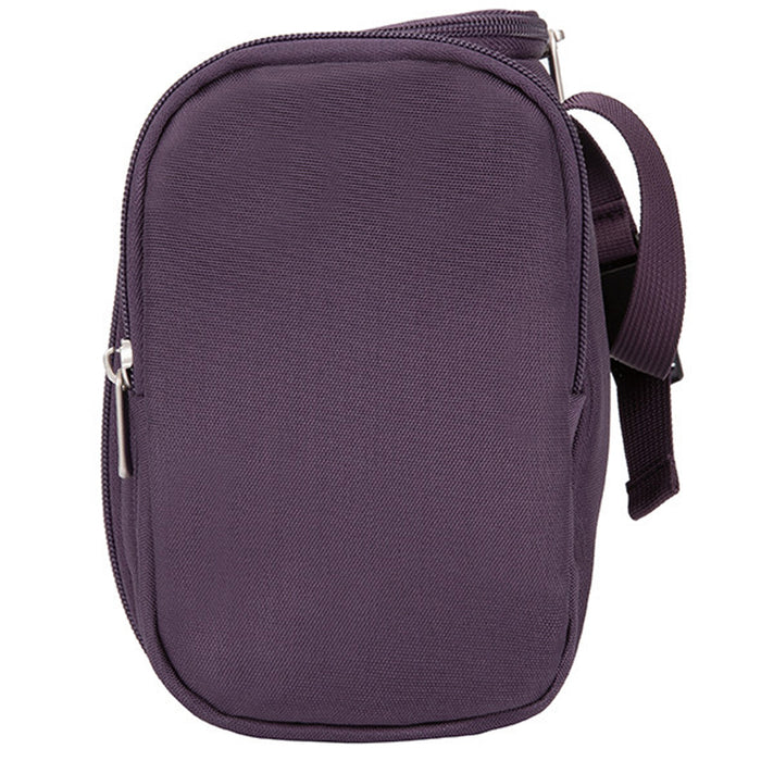 Travelon Anti-Theft Hanging Toiletry Bag Kit RFID Blocking Travel Organizer Plum