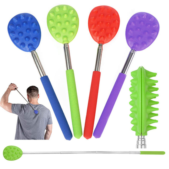 1 Pc Cactus Back Scratcher Telescoping Extendable Telescopic Massager Extend 22"