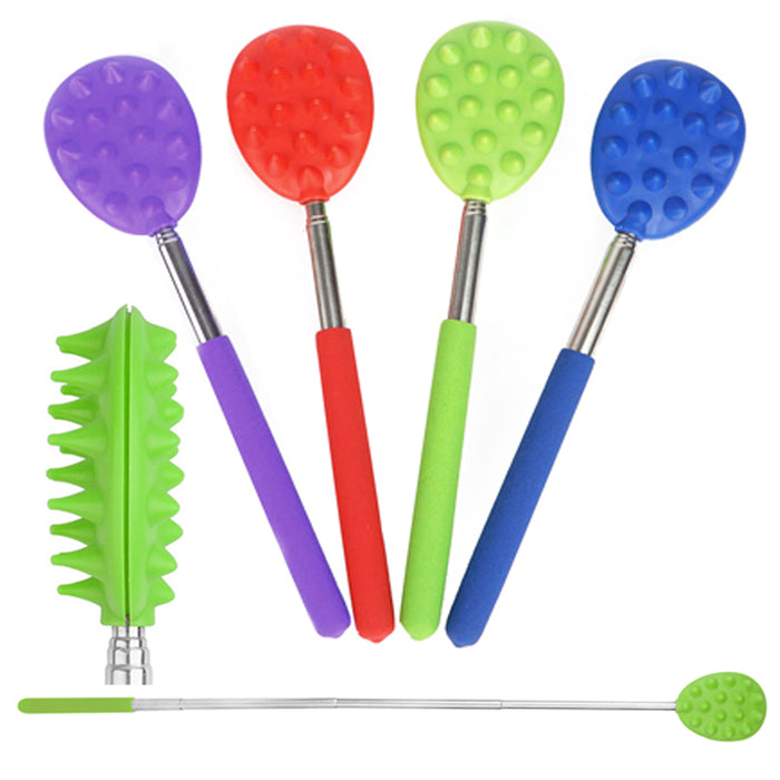 1 Pc Cactus Back Scratcher Telescoping Extendable Telescopic Massager Extend 22"