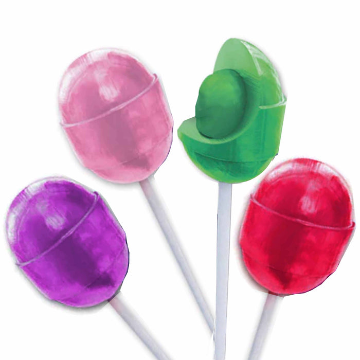 40 Jolly Rancher Filled Pops Chew Lollipops Assorted Flavors Sucker Hard Candy