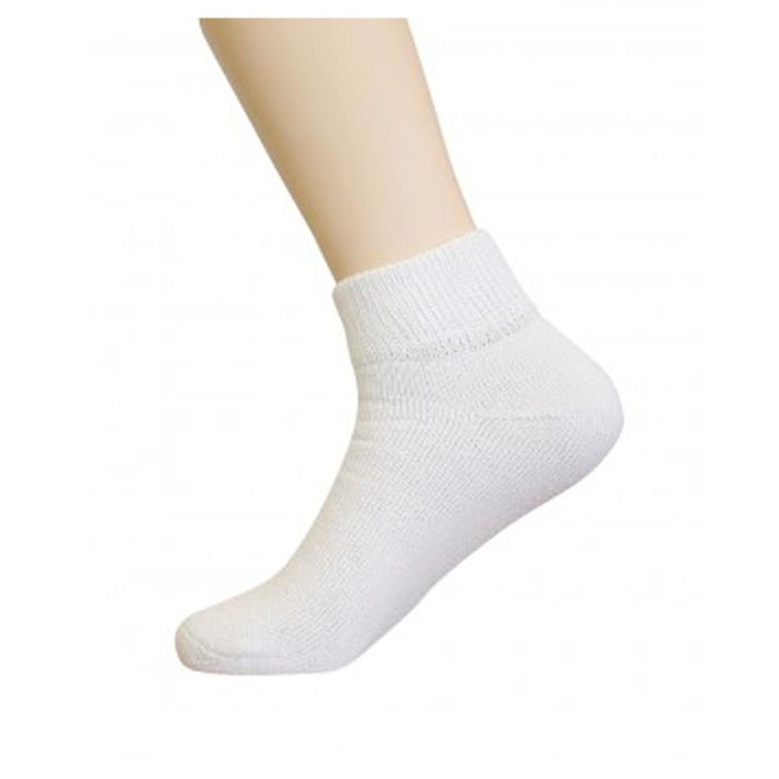 9 Pair Diabetic Ankle Circulatory Socks Health Support Mens Loose Fit Size 10-13