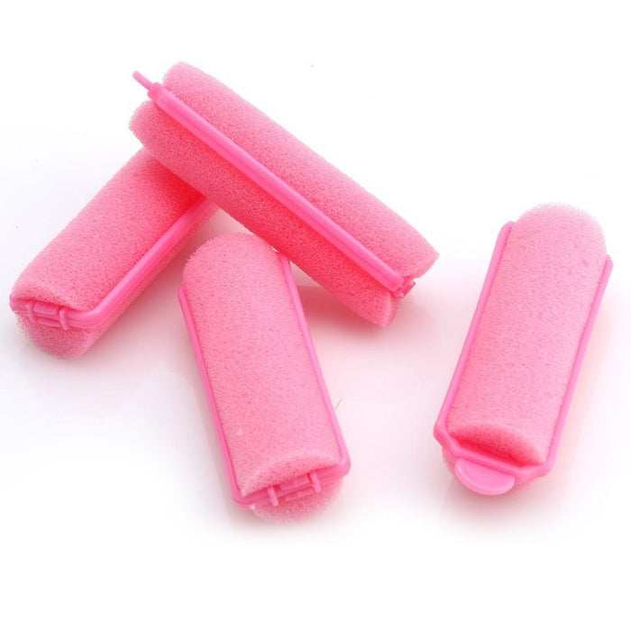 48 Foam Hair Rollers Medium Soft Cushion Curlers Waves Curls Styling Salon 2.4"