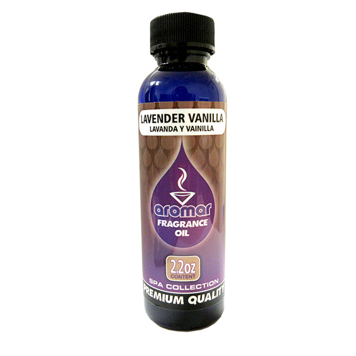 Lavender Vanilla Scent Fragrance Oil Aroma Therapy Diffuse Air Burning 2.2 Oz