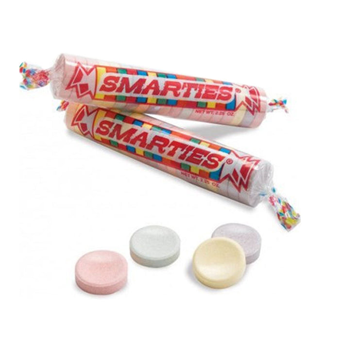 3 Bags Smarties Originals Tabs Classic Candy Rolls Party Favors Wrapped Candy