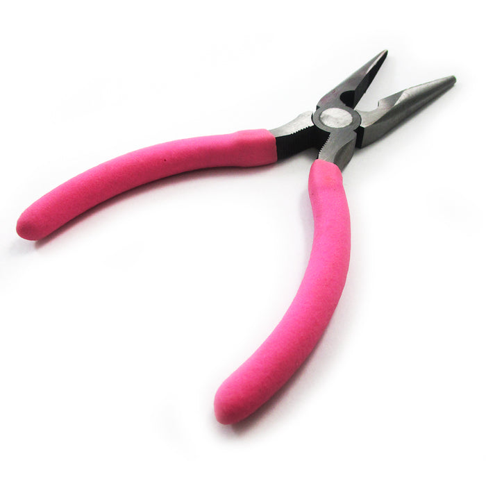 Ladies Long Reach Nose Plier 6" Wire Cutter Tweezer Mechanics Plumbers Craft New